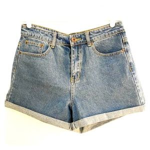 ASOS Liquor N Poker denim shorts